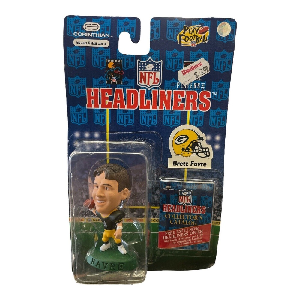 Brett Favre Green Bay Packers 1996 NFL Corinthian‎ Headliners Figure